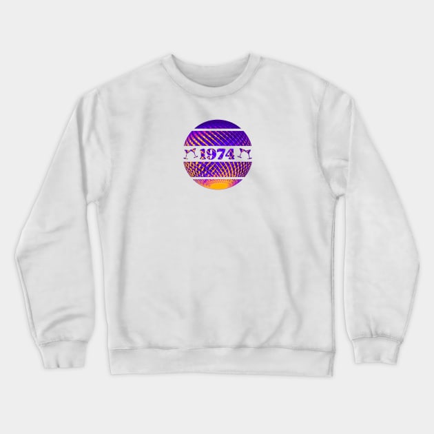 1974 Crewneck Sweatshirt by Bailamor